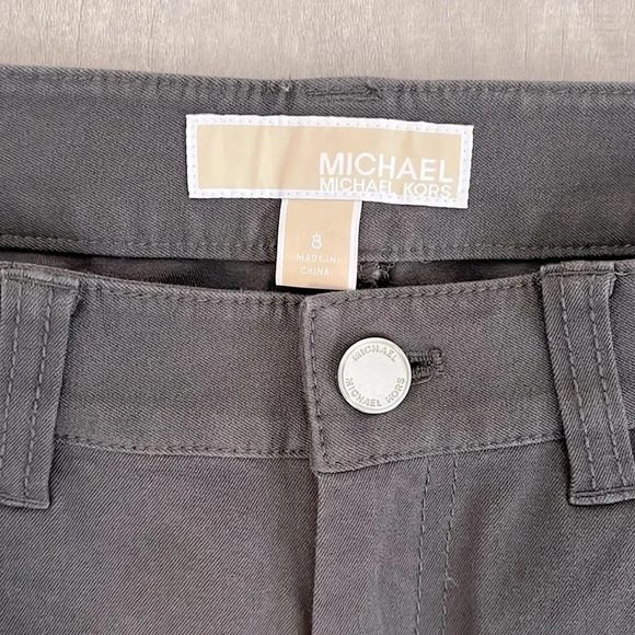 MICHAEL KORS Flared Cotton Stretch Denim Jean, Size 8 - Picture 4 of 9